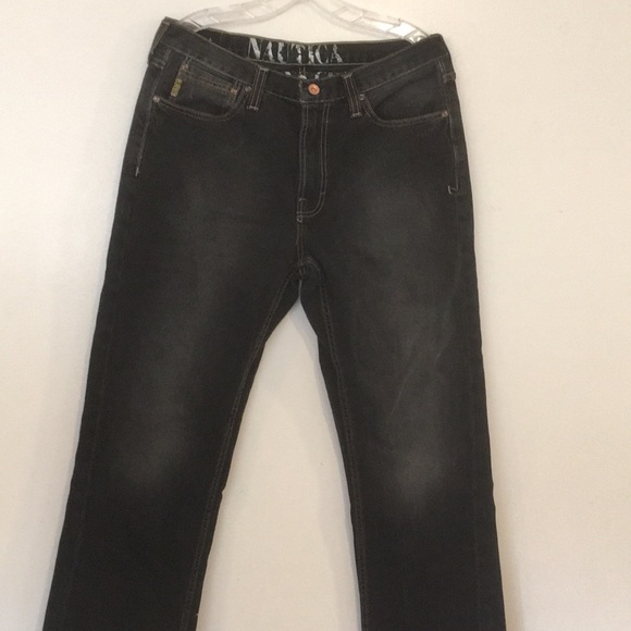Nautica Jeans Company Jeans Nautica Vintage Mens Black Jeans Sz
